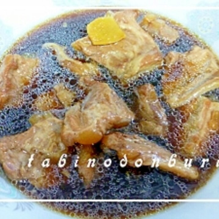 奄美大島の味 「とんこつ」 豚なんこつの旨煮